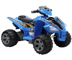 Lean Cars Mėlyna vidutinė Quad Mėlyna - elektrinė važiuojanti transporto priemonė