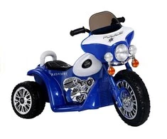 Lean Cars Elektrinis motociklas vaikams JT568, mėlynas