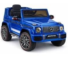 Lean Cars Vaikiškas elektrinis automobilis Mercedes AMG G 63 mėlynas