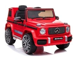 Lean Cars Elektrinis visureigis Mercedes G63, raudonas