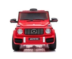 Lean Cars Elektrinis visureigis Mercedes G63, raudonas