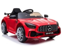 Lean Cars Elektrinis automobilis sportinis Mercedes GT R, raudonas