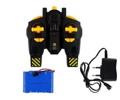 Lean toys Didžiulis ekskavatoriaus su įkrovikliu R/C LED nuotoliniu būdu valdomas.