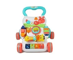 Lean Toys Interaktyvus vaikiškas stumdukas su mikrofonu