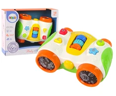 Interaktywna Žiūronai vaikams LeanToys su šviesomis ir garsais