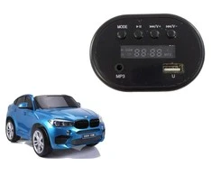 Lean Cars Muzikinis automobilio skydelis JJ2168 su baterija