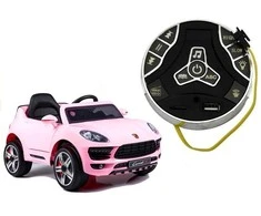 Lean Toys Muzikos skydelis elektriniam automobiliui Coronet S