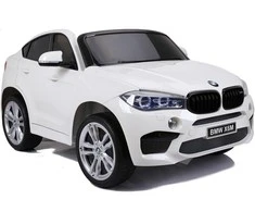 Lean Cars Vaikiškas elektromobilis BMW X6M – baltas