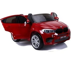 Lean Cars Elektrinis visureigis BMW X6M, raudonas, Raudona