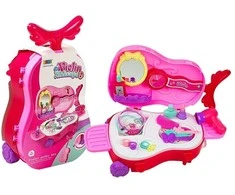Grožio rinkinys mergaitėms Lean Toys, rožinis