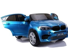 Lean Cars Vaikiškas elektromobilis BMW X6M – mėlynas