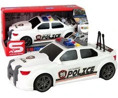 Lean Toys Policijos Sportinis Automobilis 1:16 su Garsu