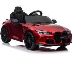Vienvietis vaikiškas elektromobilis Lean cars BMW M4, raudonas