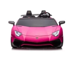 Lean Cars Dvivietis vaikiškas elektromobilis Lean Toys, rožinis