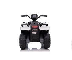 Lean Cars Vienvietis vaikiškas elektromobilis Quad JC915, baltas