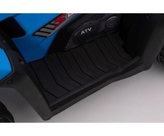 Lean Cars Vienvietis elektromobilis vaikams Lean Toys, mėlynas