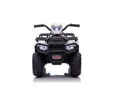Lean Cars Vienvietis vaikiškas elektromobilis Quad JC915, baltas