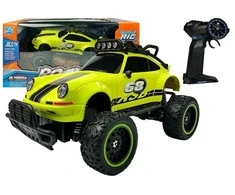 Lean Toys Nuotoliniu būdu valdomas automobilis Off-road R/C, geltona