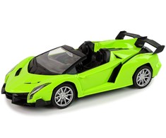 Lean Toys Nuotoliniu būdu valdomas automobilis Sports Car R/C 1:18, žalias