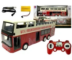 Double E Nuotoliniu būdu valdomas dviaukštis autobusas R/C 2.4G 1:18