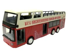 Double E Nuotoliniu būdu valdomas dviaukštis autobusas R/C 2.4G 1:18