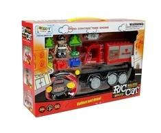 Lean Toys Nuotoliniu būdu valdomas R/C gaisrinės automobilis LeanToys