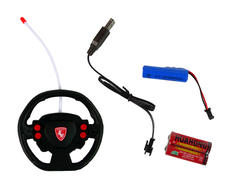 Lean Cars Nuotoliniu būdu valdomas keleivinis lėktuvas Lean Toys, baltas