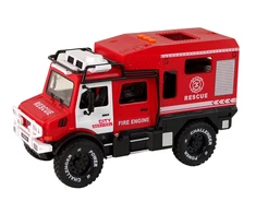 Žaislinis visureigis City Service Lean Toys, raudonas, 24x13,5x10 cm