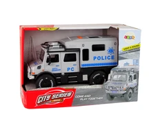 Lean Toys Miesto tarnybų visureigis su šviesos ir garso efektais
