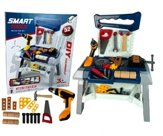 Vaikiškas dirbtuvių rinkinys Lean Toys, 52 vnt, 50x30x66 cm