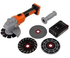 Lean Toys Žaislinis šlifuoklis LeanToys su apsaugine kauke