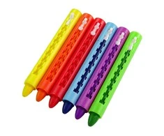 Lean Toys Kreidelių rinkinys Crayon, 6 vnt.
