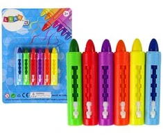 Lean Toys Kreidelių rinkinys vaikams Crayon, 6 vnt.