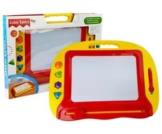 Magnetinė rašymo lenta su antspaudais Lean Toys