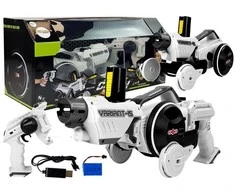Lean Toys Radijo bangomis valdomas automobilis šautuvas 2in1
