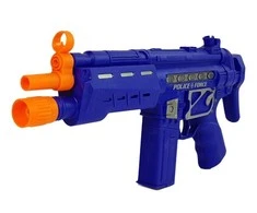 Lean Toys Žaislinis policijos rinkinys su pistoletu ir ženkleliu 37 cm