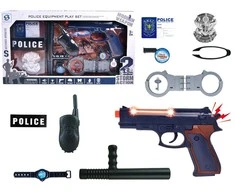 Lean Toys Žaislinis policininko rinkinys