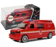 Lean Toys Gaisrinės mašina Fire Department
