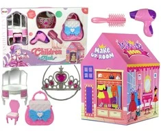 Palapinė mergaitėms Lean Toys Grožio salonas