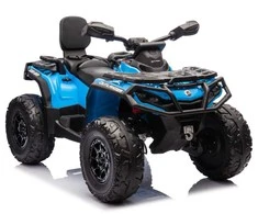 Lean Cars Vaikiškas keturratis Can Am Outlander 4x4 DK-CA005 mėlynas