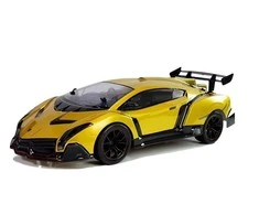Nuotoliniu būdu valdomas automobilis Lean Toys, geltonas