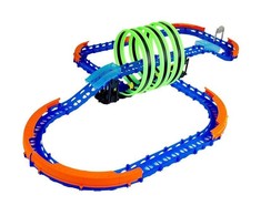 Lean Toys Lenktynių trasa su nuotoliniu būdu valdomu automobiliu, 105x67x23 cm