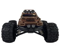 Lean Toys Visureigis su nuotolinio valdymo pultu 1:18, 35 km/h, rudas