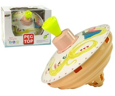 Lean Toys Didelis ir spalvingas sukamas vilkelis