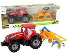 Traktorius su frikciniu grėbliu Lean Toys