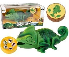Nuotoliniu būdu valdomas chamelionas Lean Toys, 28 cm