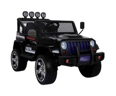 Lean Cars Elektrinis visureigis vaikams Jeep S2388, juodas