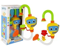 Vonios žaislas kūdikiui Lean Toys, robotai