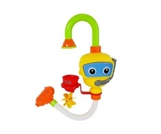 Vonios žaislas kūdikiui Lean Toys, robotai