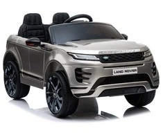 Lean Cars Dvivietis vaikiškas elektromobilis Lean Range Rover Evoque, sidabrinis
